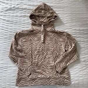 Banana Republic x Baby Terry Animal Print Hoodie